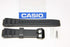 Genuine Casio Edifice EFR-515PB - 19mm Black Rubber Silicone Replacement Watch Band Strap Belt