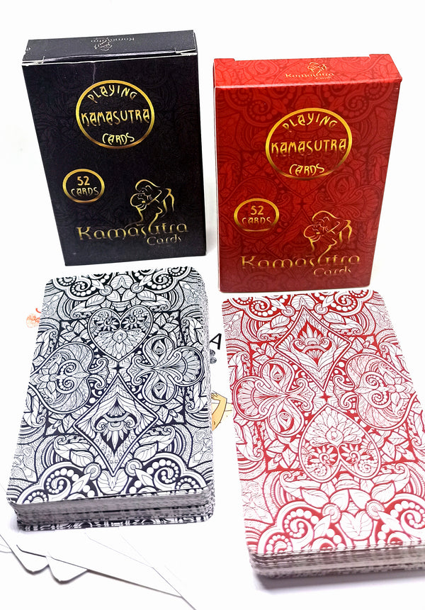 50x Packs/Decks - Wholesale - Kamasutra - Sex Positions Printed Playing Cards ArtBack- 54 Diffrerent Positions Deck