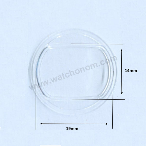 Plastic (Acrylic) SA0W04AN Watch Glass Crystals Fits With Seiko 2706-7000 , 2906-7000