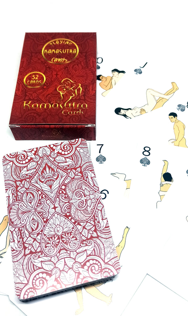 50x Packs/Decks - Wholesale - Kamasutra - Sex Positions Printed Playing Cards ArtBack- 54 Diffrerent Positions Deck