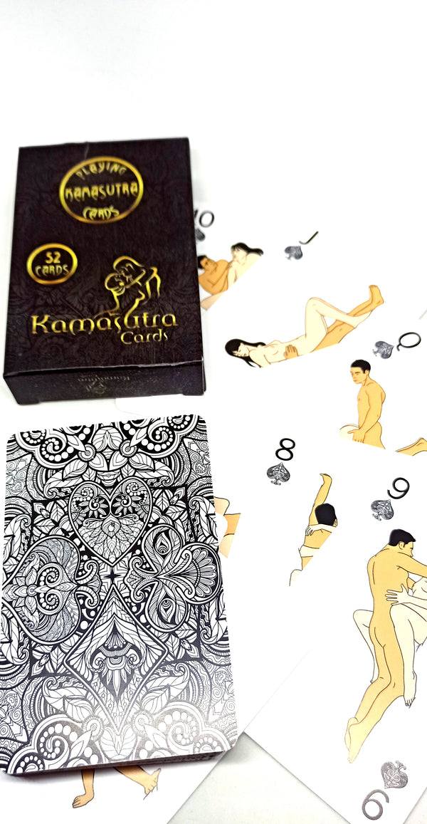 50x Packs/Decks - Wholesale - Kamasutra - Sex Positions Printed Playing Cards ArtBack- 54 Diffrerent Positions Deck