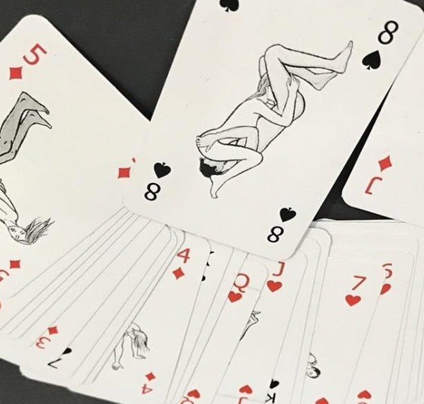 50x Packs/Decks - Wholesale - Kamasutra - Sex Positions Printed Playing Cards - 54 Diffrerent Positions Deck