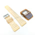 NOS Genuine Casio Micro Cosmos DBC-63MC Telememo 50 - Transparent Orange Rubber Watch Band Strap Belt - Case Bezel Set