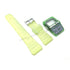 NOS Genuine Casio Micro Cosmos DBC-63MC Green Rubber Watch Band Strap - Case Bezel Set