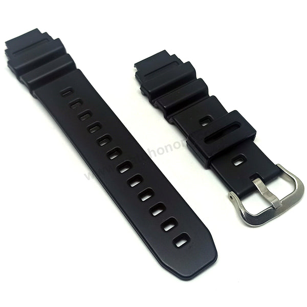 Casio G-Shock DW-8100 , DW-8140 , DW-8150 - Watch Band Strap Belt - Black Rubber NOS Original