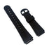 Genuine Casio FTP-30 Flip Top Data bank Calculator Tele Memory 50 fits/for 19mm Black Rubber Replacement Watch Band Strap Belt - NOS Authentic