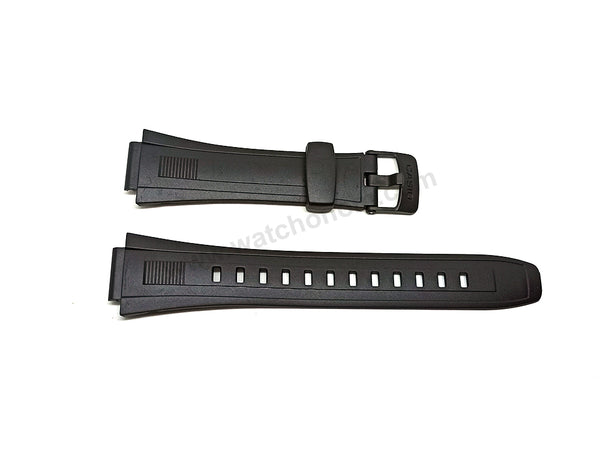 Original Casio CPW-500H Watch Band Strap - 16mm Black Rubber Rare Belt