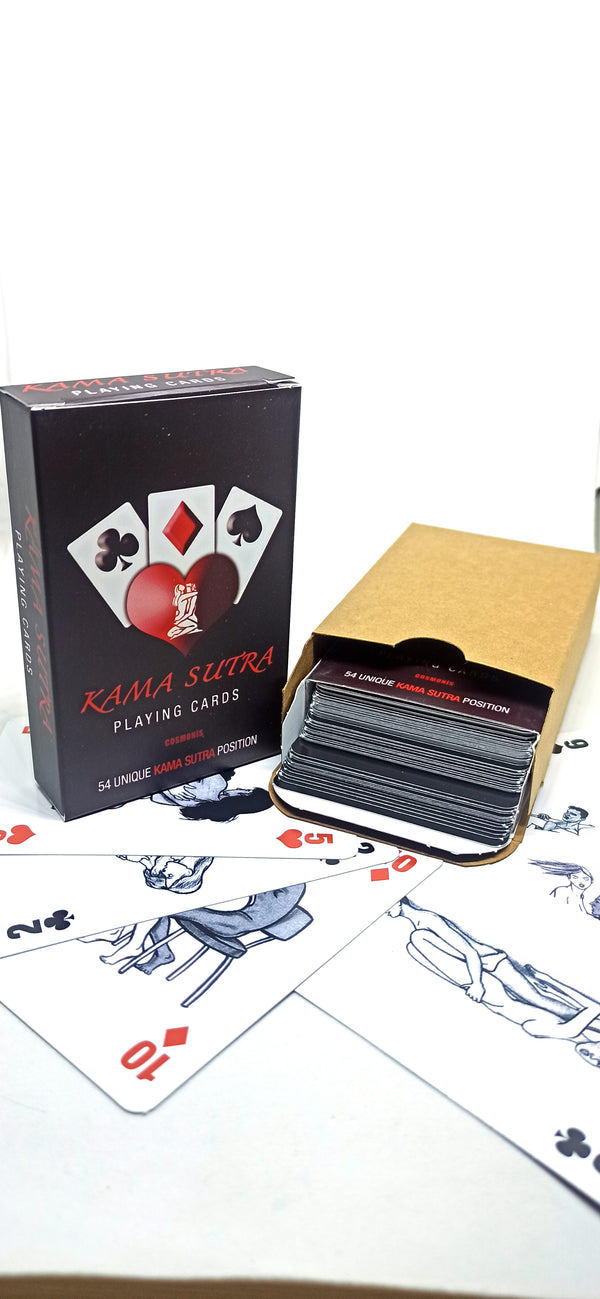 50x Packs/Decks - Wholesale - Kamasutra - Sex Positions Printed Playing Cards - 54 Diffrerent Positions Deck