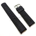 Fits/For Nautica A19527 , A31503 , A12626G , A20059G , A16564G - 22mm Black Rubber Silicone Replacement Watch Band Strap