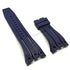 Fits/For Invicta I-Force 0833 , 0837 , 0848 , 10071 , 11332 , 11333 - Navy Blue Rubber Replacement Watch Band Strap Belt