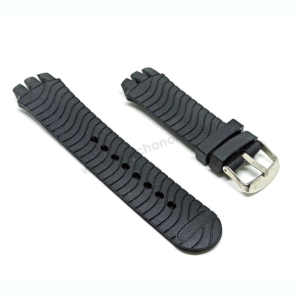 Fits/For Swatch Irony New Big YTS400 , YTS401 , YTS402 , YTS403 , YTS409 , YTS713 , YTB400 - 20mm Black Silicone Rubber  Replacement Watch Strap Band Belt