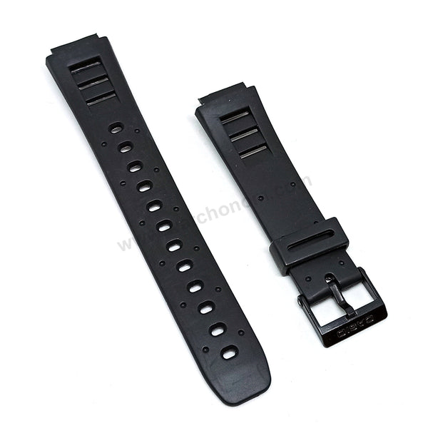 Genuine Casio GPX-1000 , GT-1000 fits/for 15mm Black Rubber Replacement Watch Band Strap Belt - NOS Authentic