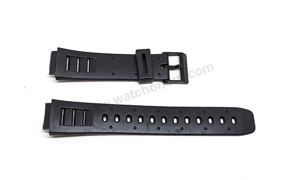 Genuine Casio GPX-1000 , GT-1000 fits/for 15mm Black Rubber Replacement Watch Band Strap Belt - NOS Authentic