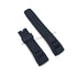 Seiko Velatura 7T62-0LF0 - SNAF39P3 , SNAF60P1 -- 22mm Black Rubber Watch Band Strap
