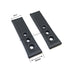 Fits/ For Breitling Superocean A17390 - 22mm Black Rubber / Silicone Replacement Watch Band Strap