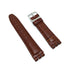 Swatch 18mm Brown Leather Alligator Pattern Replacement Watch Band Strap