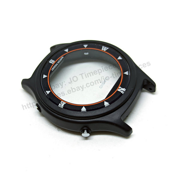 Genuine Vintage Casio AQX-10 , AQX-11 (face with Orange Line) Replacement Watch Case / Bezel / Caja - NOS Authentic 100%