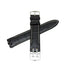Swatch Irony New Big YTS400 , YTS401 , YTS402 , YTS403 , YTS409 , YTS713 , YTB400 - 20mm Black Genuine Leather  Replacement Watch Strap Band