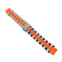 Faconnable Hydra Lady Fits with 16mm Stainless Steel - Orange Replacement Watch Band Strap Bracelet