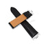 Fossil FS5452 , FS6016 , FS6023 Neutra - BQ2129 , BQ2283 Flynn - Fits with 22mm Black Genuine Leather Replacement Watch Band Strap