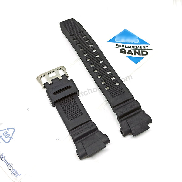 Fits/For Casio G-Shock GW-2000 , GW-2500 , GW-2500B , GW-3000B , GW-3500 , GW-3500B - 27mm Black Rubber Replacement Watch Band Strap