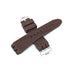 Fits/For Swatch Irony the Chrono YOS Series YOS440 , YOS449 , YOS401G , YOS447 , YOS448 - 23mm Brown Replacement Rubber Watch Band Strap