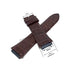 Fits/For Guess Rigor W0040G3 , W0040G2 , W0040G10 , W0408G2 - 22mm Dark Brown Genuine Leather Replacement Watch Band Strap Belt