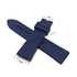 Fits/For Emporio Armani Connected ART3009 , ART3032 - 22mm Navy Blue Rubber Silicone Replacement Watch Band Strap Belt