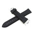 Fits/For Emporio Armani AR0548 , AR0584 , AR0593 , AR0595 - 23mm Black Rubber Silicone Replacement Watch Band Strap Belt