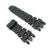 Fits/For Invicta Subuqua Reserve 46462 , 46463 , 46464 , 32789 , 34263 - Black Rubber Replacement Watch Band Strap Belt