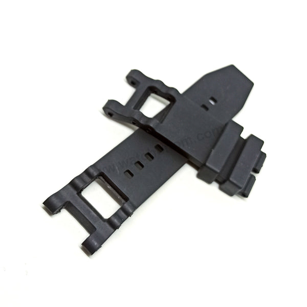 Fits/For Invicta SUBAQUA 3 NOMA III 25431 , 26279 , 26280 , 26281 , 27320 , 27321 , 27313 , 27314 - Black Rubber Watch Strap Band Belt