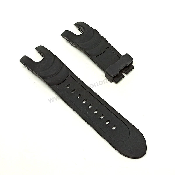 Fits/For Invicta Invicta Reserve Collection Venom  90133 , 90134 , 90135 - Black Rubber Watch Strap Band Belt