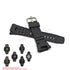 Fits/For Skechers SR1019 , SR1022 , SR1117 , SR1125 , SR1137 , SR1146 - Replacement Black Rubber Silicone Watch Band Strap Belt