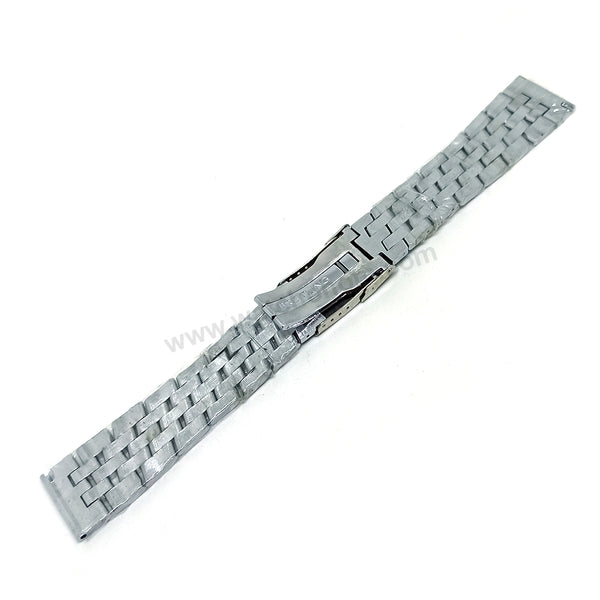 Fits/For Breitling Navitimer - 22mm Stainless Steel - Metal Replacement Watch Bracelet Strap Band