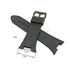 Armani Exchange AX1042 , AX1050 , AX1067 , AX1089 , AX1090 - Fits with 31mm Black Rubber Silicone Replacement Watch Band Strap