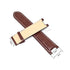 Fits/For Guess Collection GC-3 Sports X10001G1S, X72026G1S , X72001G1S - Replacement Brown Bright Leather Watch Band Belt Strap