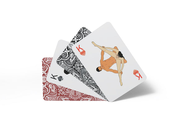 50x Packs/Decks - Wholesale - Kamasutra - Sex Positions Printed Playing Cards ArtBack- 54 Diffrerent Positions Deck