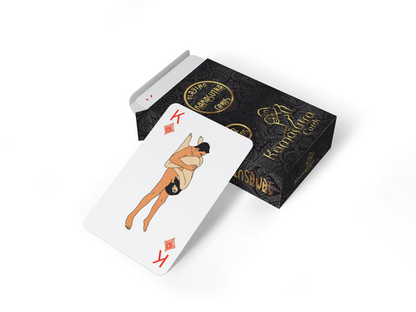 50x Packs/Decks - Wholesale - Kamasutra - Sex Positions Printed Playing Cards ArtBack- 54 Diffrerent Positions Deck