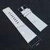 Fits/For Diesel DZ1405 , DZ1476 Master Chief - 27mm White Genuine Leather Watch Band Strap Belt