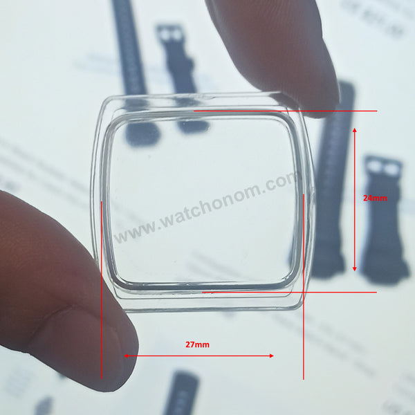 Plastic (Acrylic) BA0W84AN00 Watch Glass Crystals Fits With Seiko 6319-5050