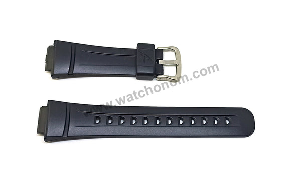 Casio G-Shock G-2900 , G-2900BT , G-2900C , G-2900F Black Rubber 16mm Replacement Watch Band Strap