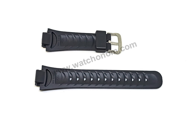 Casio G-Shock G-2900 , G-2900BT , G-2900C , G-2900F Black Rubber 16mm Replacement Watch Band Strap
