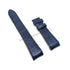 Seiko Premier 7D56-0AB0 - SNP126P1  Compatible for 21mm Navy Blue Genuine Leather Curved end Replacement Watch Band Strap