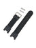 Compatible Casio Protrek Fishing Gear PAS-400B , PAS-410B , PRS-400B - Black Nylon Textile Knit Replacement Watch Band Strap
