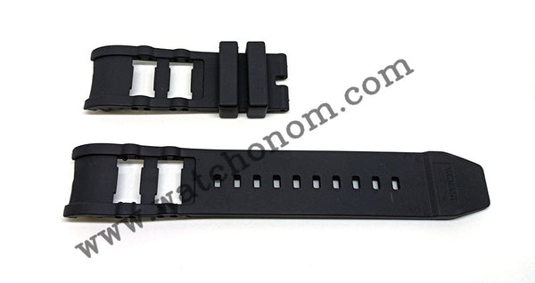 Invicta Russian Diver 10135 10136 10137 26mm Black Rubber Watch Band Strap